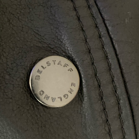 Belstaff ladies black leather jacket. Size 44 - Picture 11 of 16